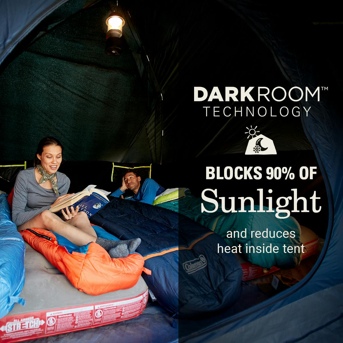 Skydome™ 6-Person Screen Room Camping Tent with Dark Room