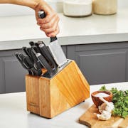 Select by Calphalon Antimicrobial Self-Sharpening 12-Piece Cutlery Set with SilverShield® Knife Handles