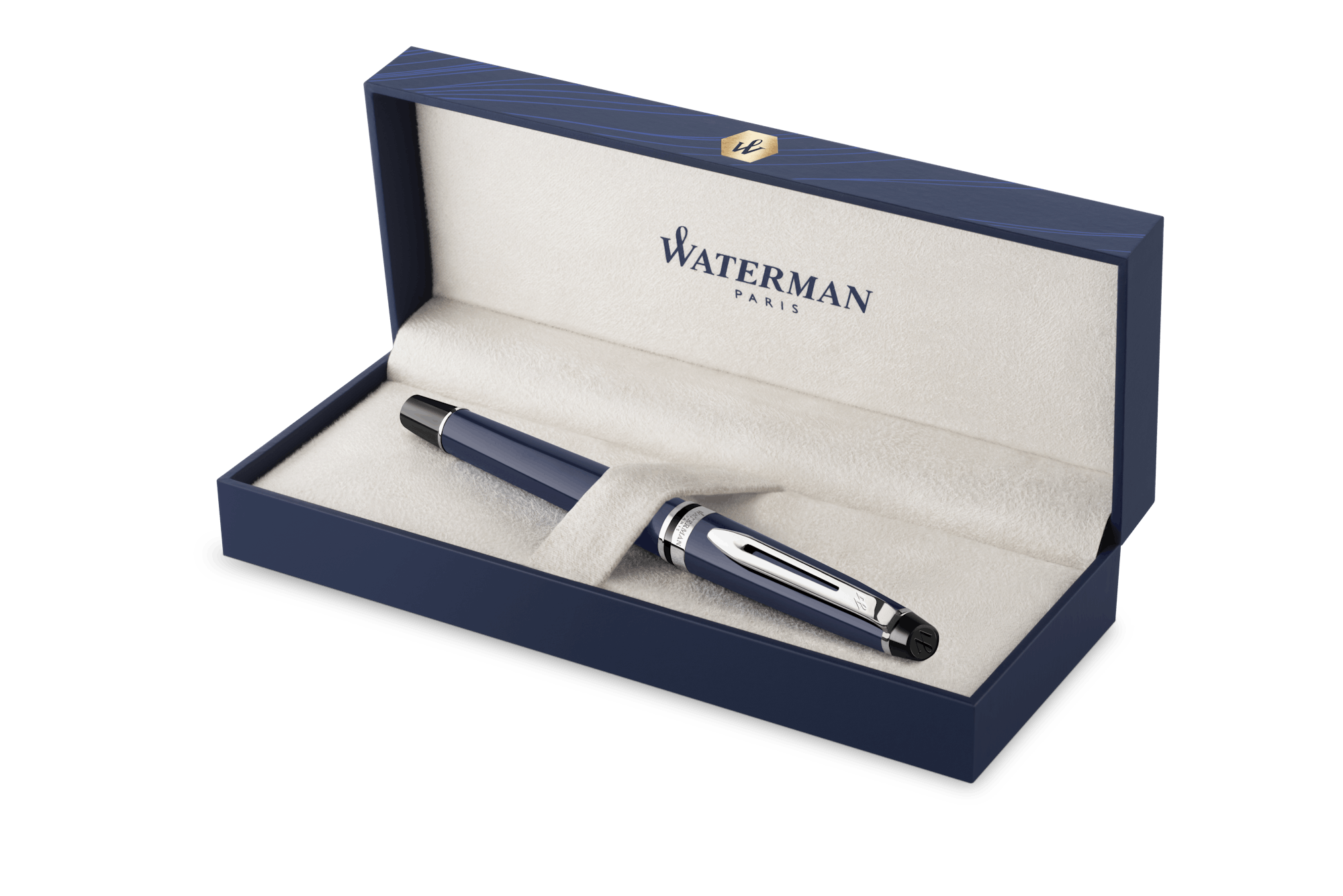 Waterman 青色 万年筆　ボックス付き エキスパート エッセンシャル ブルーCT 万年筆 | Waterman JP
