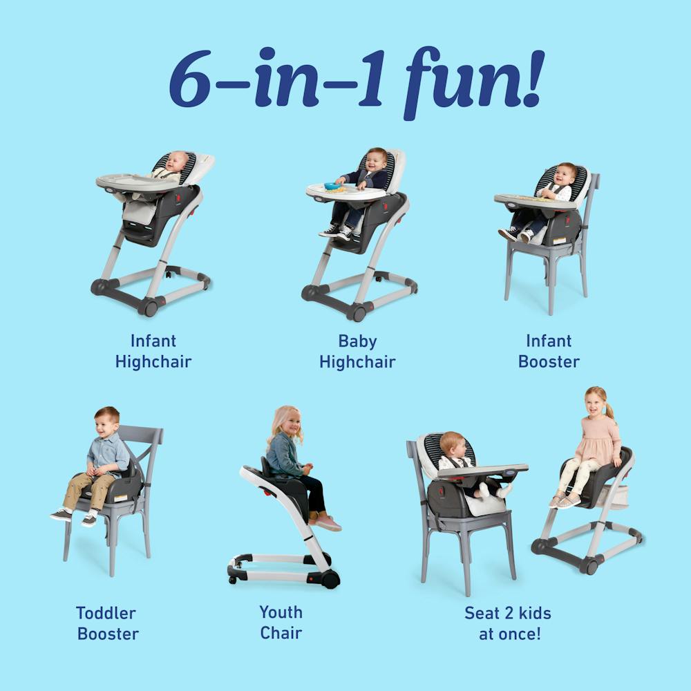 Blossom™ 6-in-1 Convertible High Chair Graco Baby