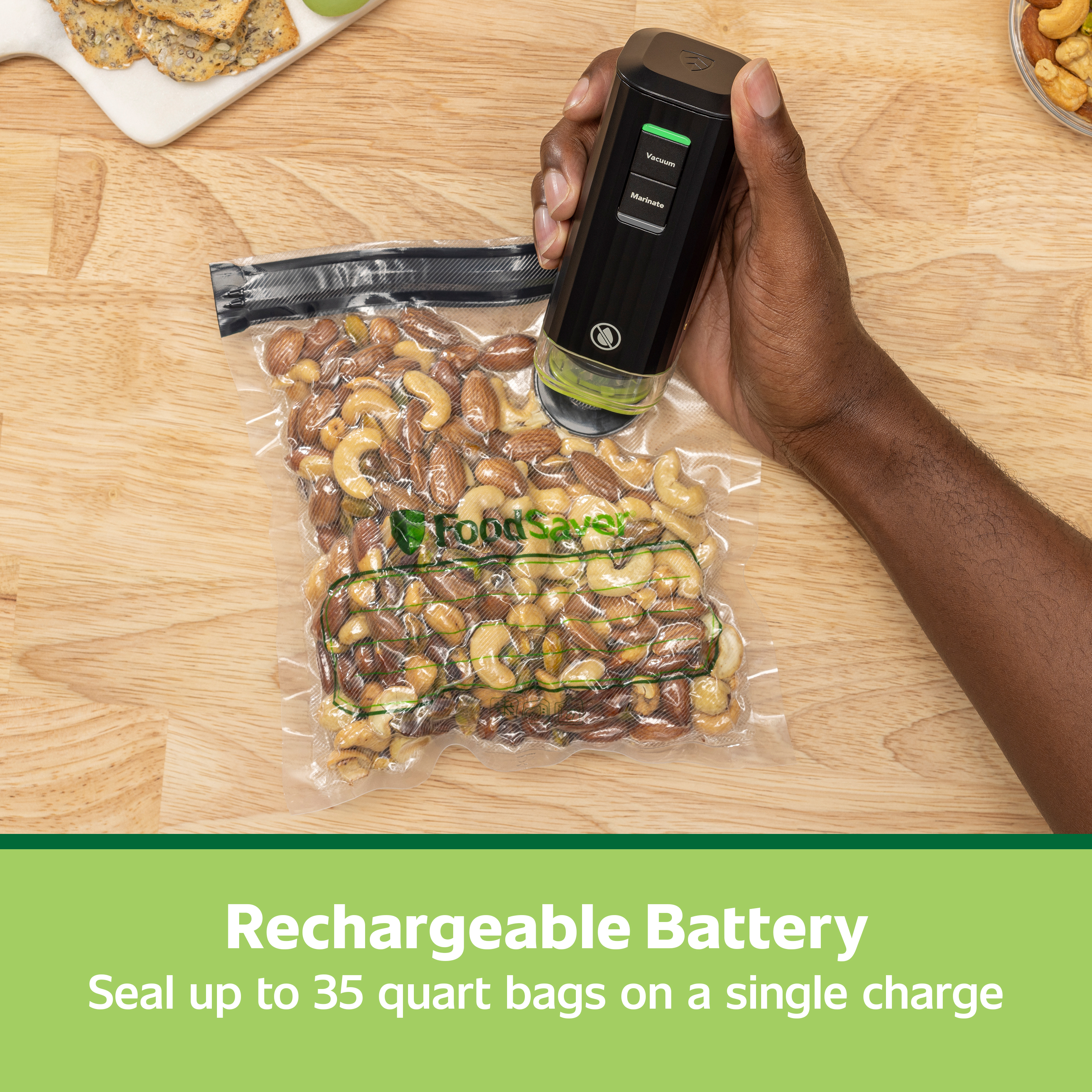 FoodSaver® Handheld+ 2-in-1 Vacuum Sealing System, Handheld and