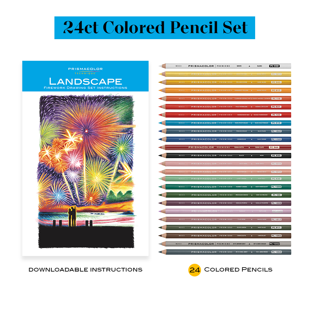 Technique™ Fireworks Drawing Set | Prismacolor