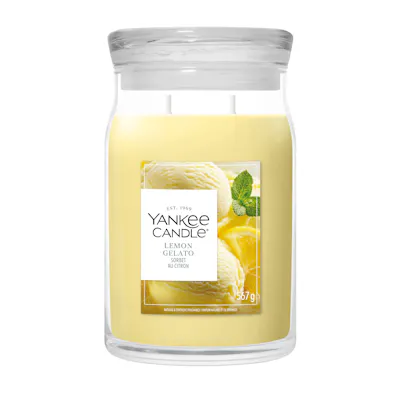 Lemon Gelato Kerze