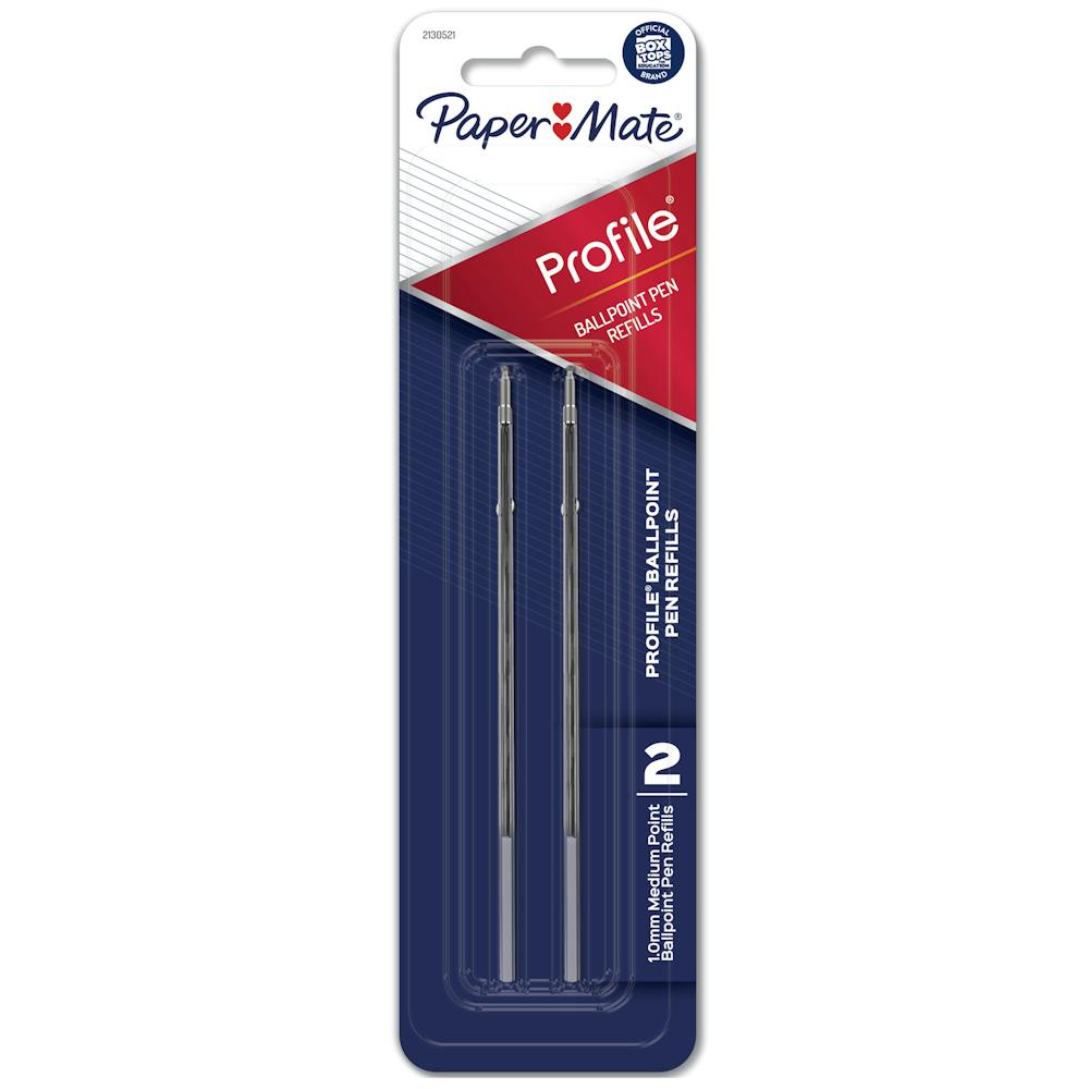 Paper Mate Profile Ballpoint Pen Refills, Medium Point (1.0mm) Paper