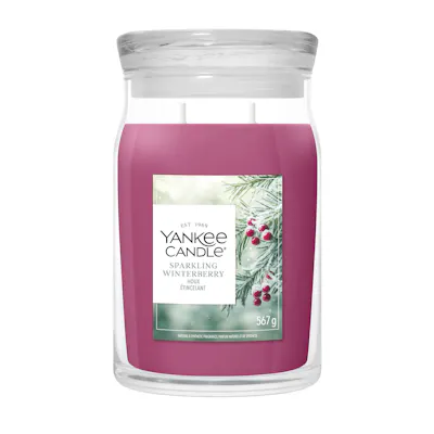 Sparkling Winterberry Kerze