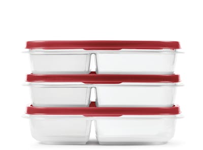 EasyFindLids™ Medium Food Storage Containers, Divided