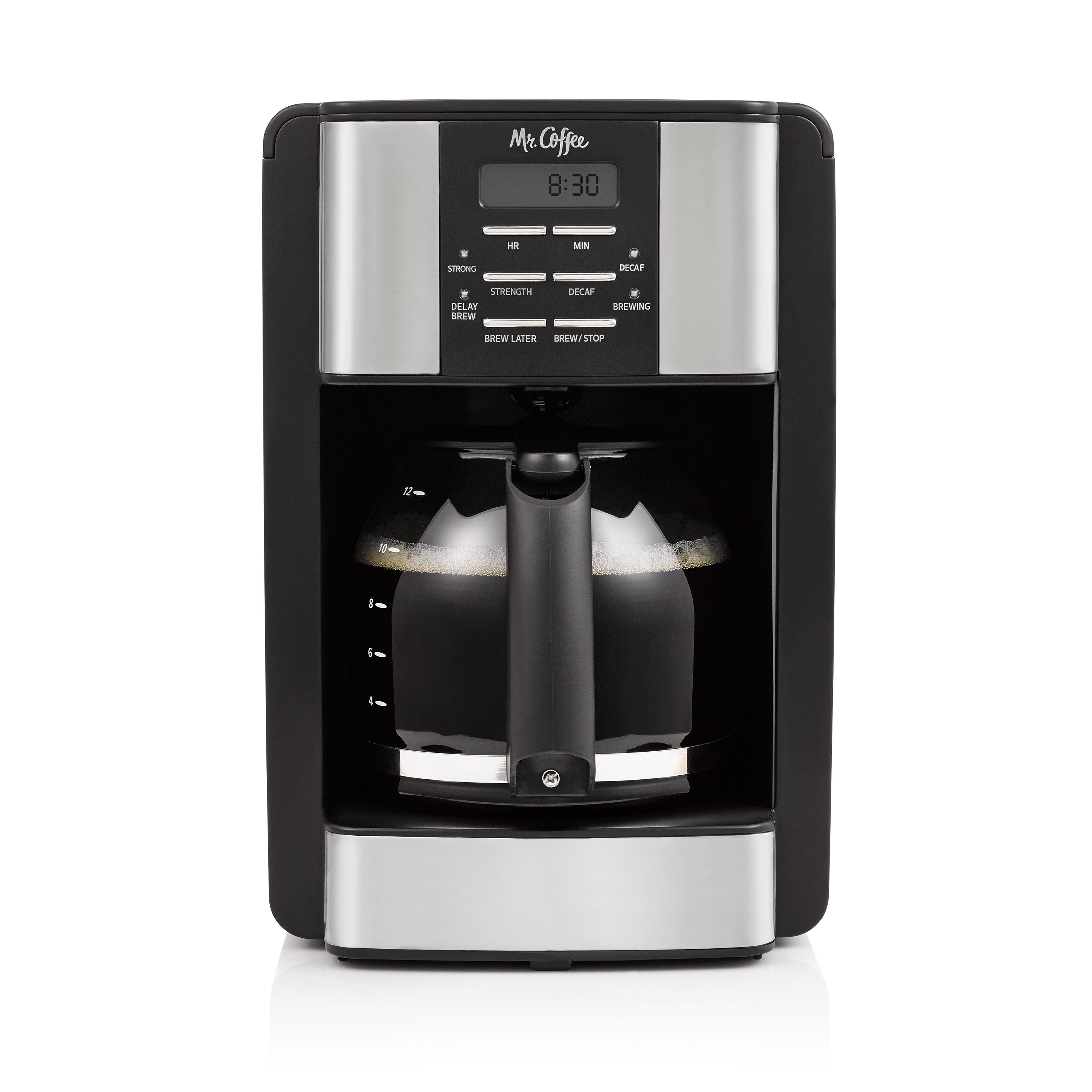 Mr. 2024 Coffee 10 Cups Coffee Maker Black/Stainless Carfe Optimal Brew BVMC-PSTX91