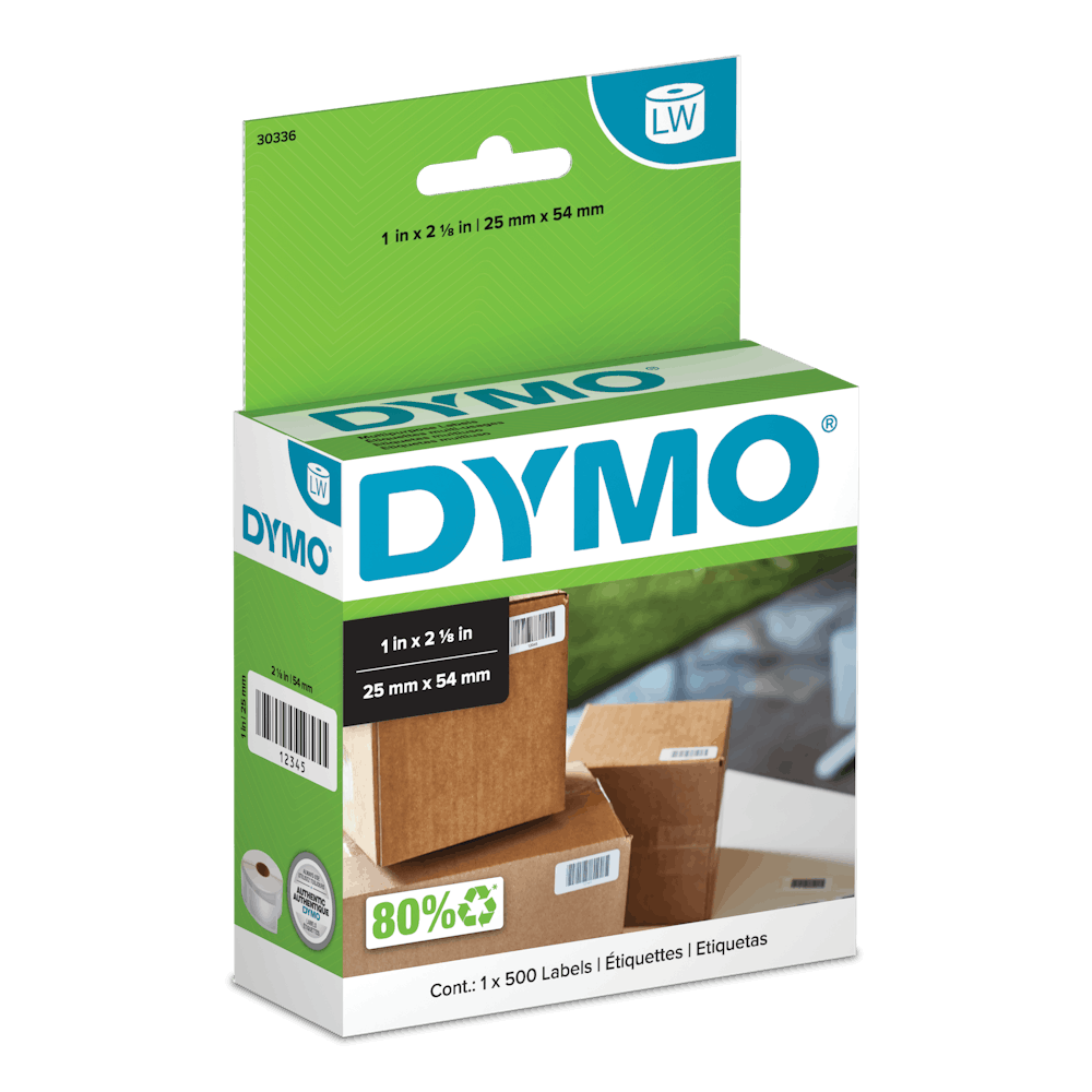 DYMO LabelWriter Multi-Purpose Labels, 1 Roll of 500 | Dymo