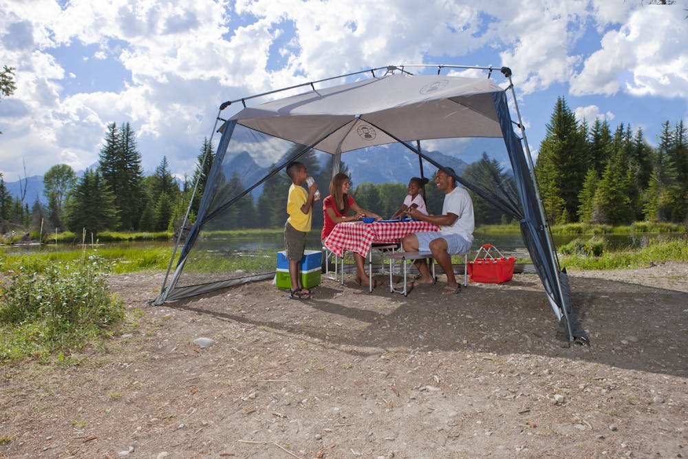 Coleman Screen Canopy Tarp 320　美品 Amazon.co.jp: Coleman Screen Canopy Tarp II 170T11350J