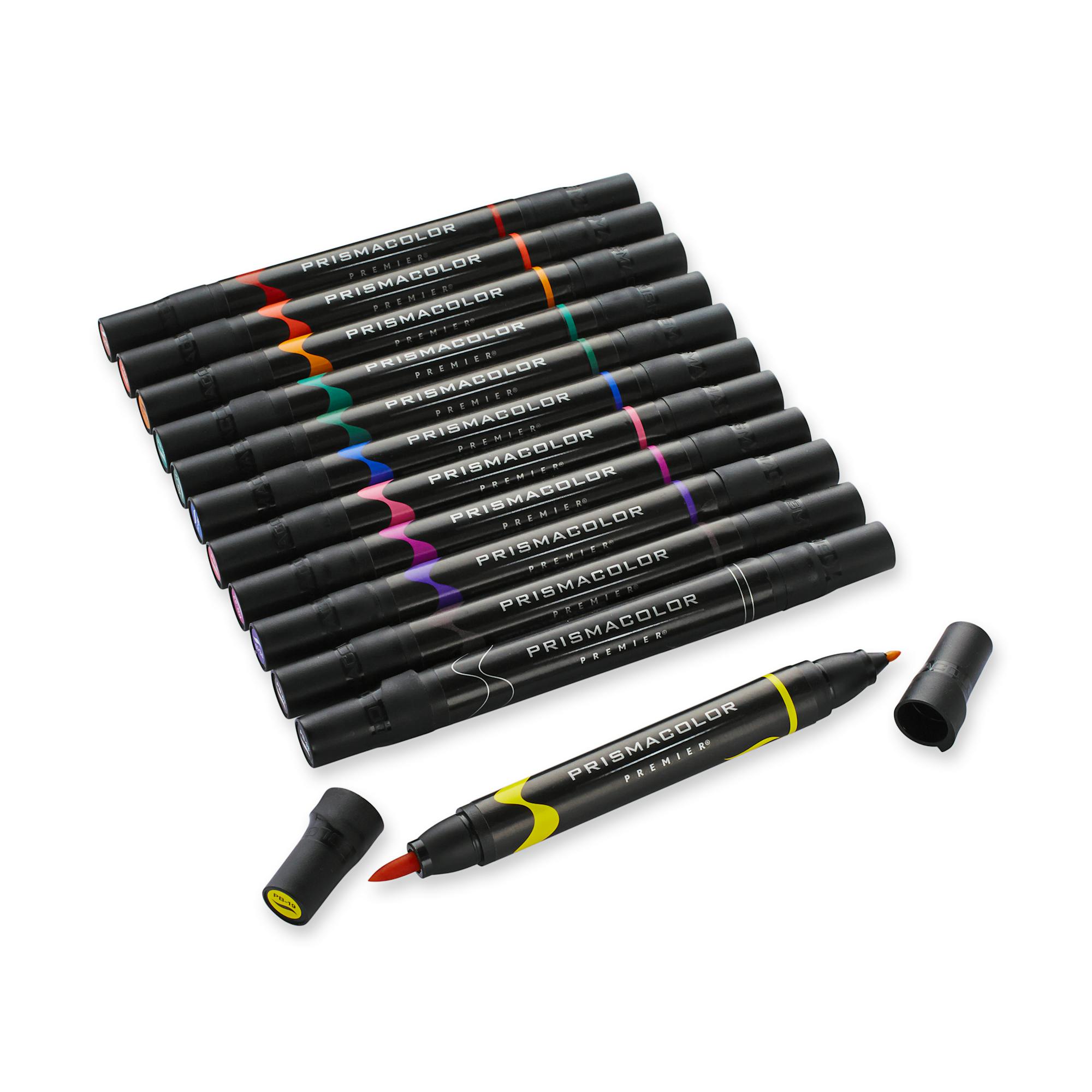 Prismacolor 1776354 Premier Double-Ended Art Markers, purchases Fine and Brush Tip, 48-Cou