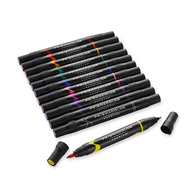 Premier® Dual-Ended Art Marker Kits, Fine and Brush Tip | Prismacolor