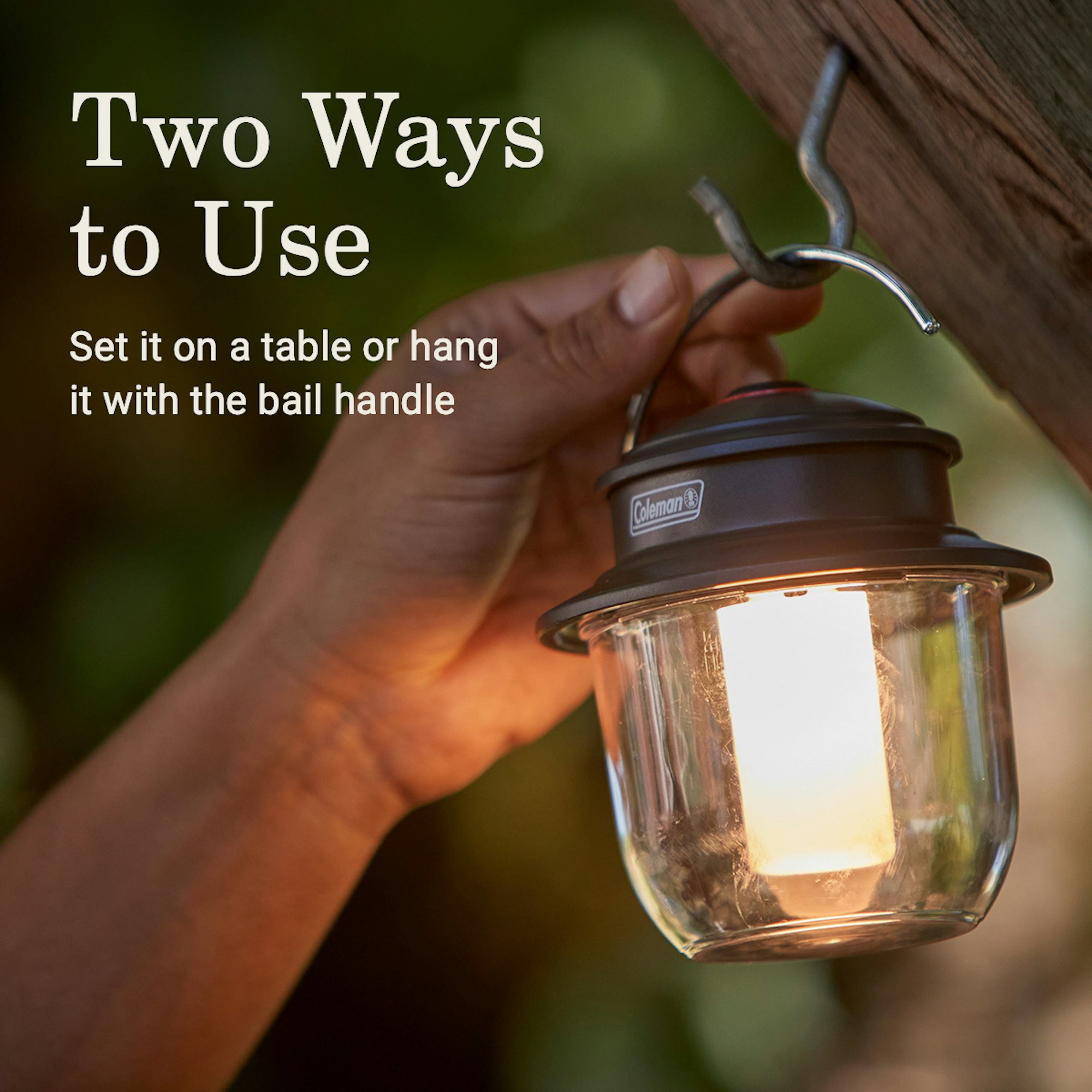 【４点セット】Coleman HANGING LIGHT キャンプ Coleman 200 Lumen 4D Battery / CPX Hanging Lantern - Walmart.com