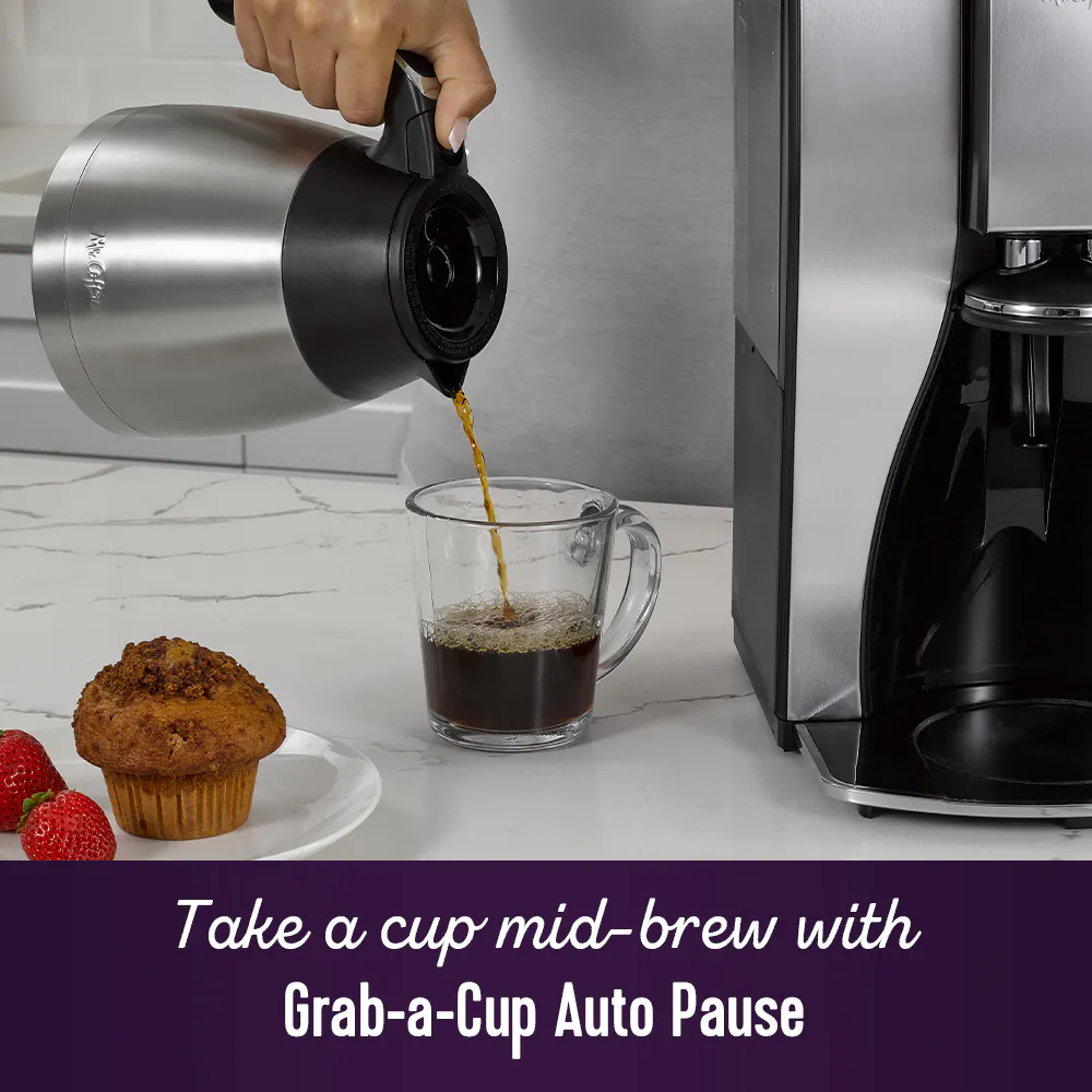 Mr. Coffee Stainless Steel 10 Cup Programmable Coffee Maker | Calphalon