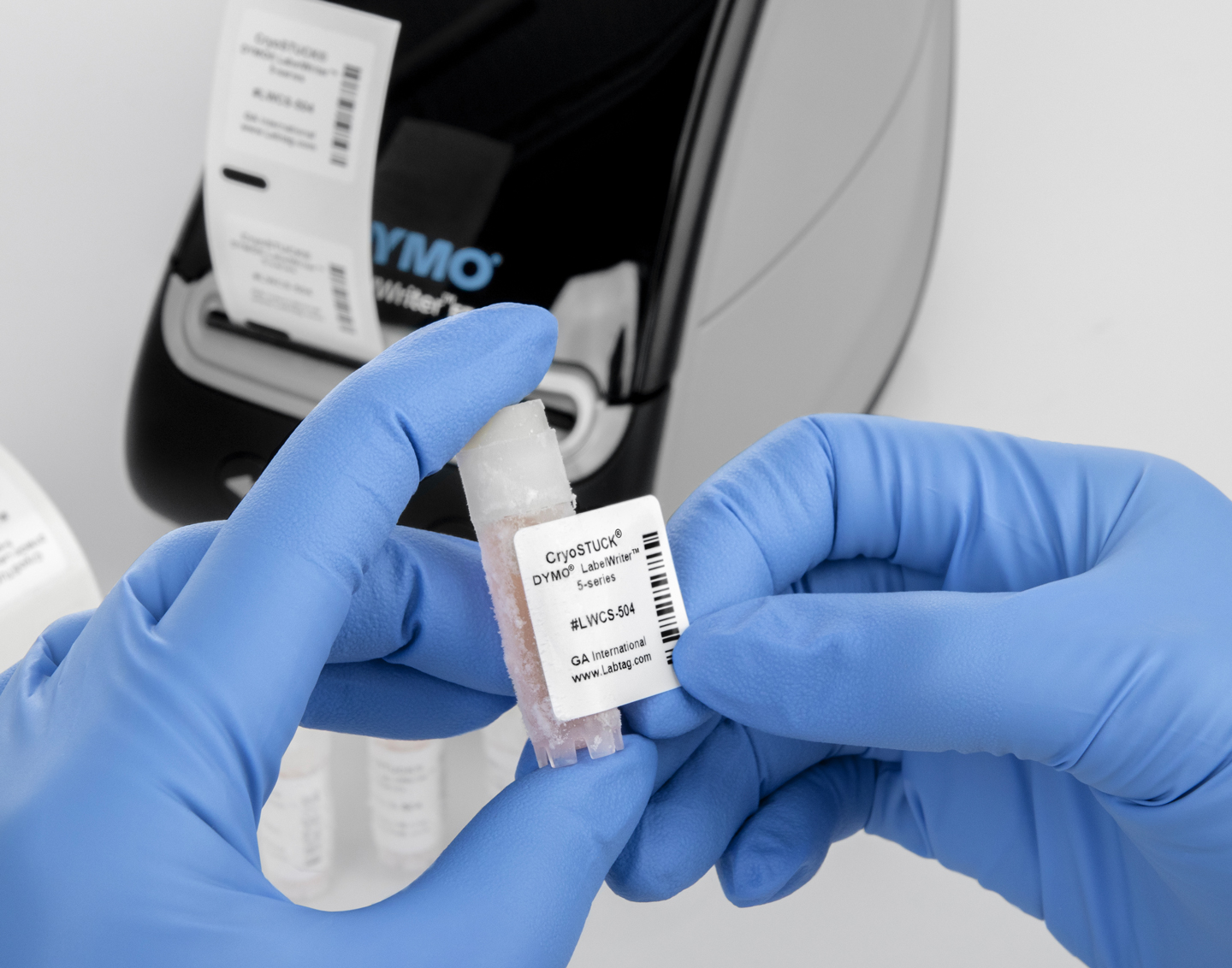 DYMO + GA CRYOGENIC LABELS | Dymo