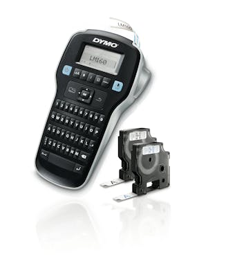 DYMO LabelManager 160 Portable Label Maker with 2 D1 Label Tapes