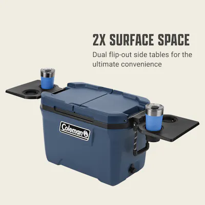 Flex 'N Go Cooler 52 QT Sapphire