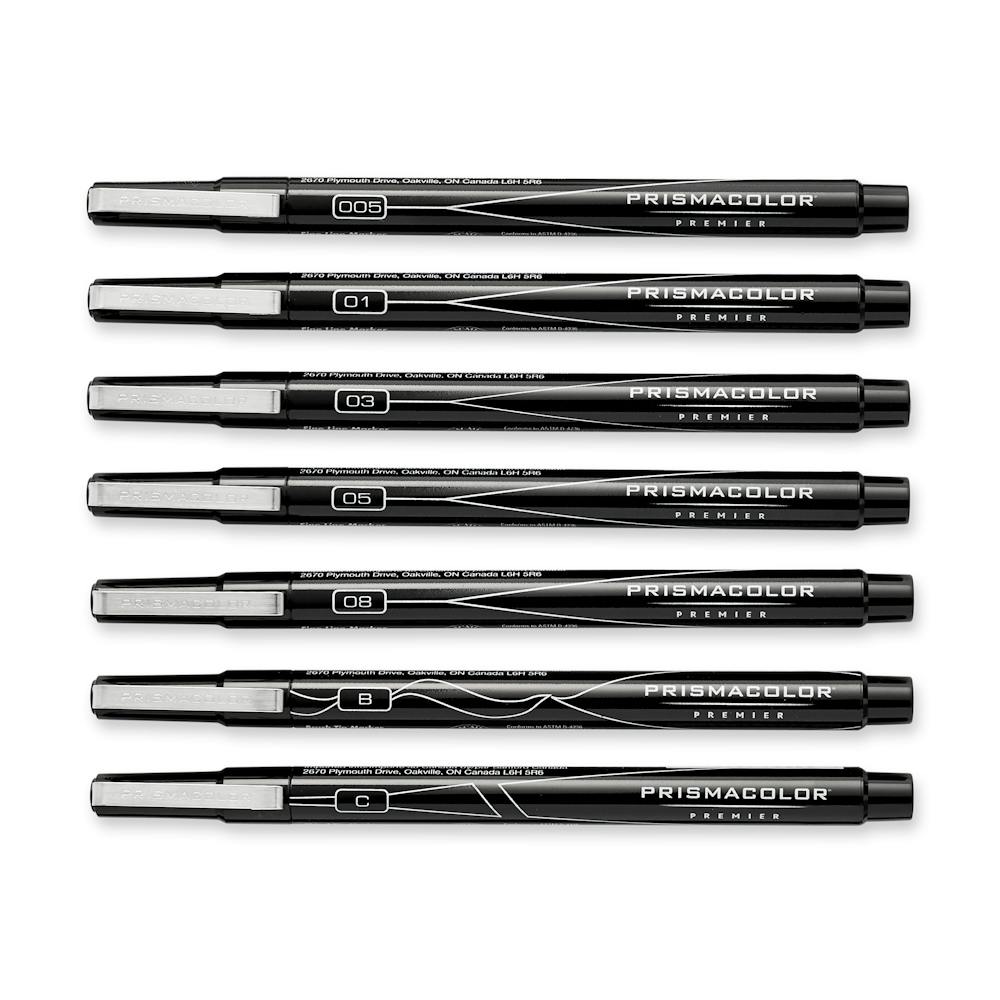 Prismacolor Brush store tip and Fine Tip set b