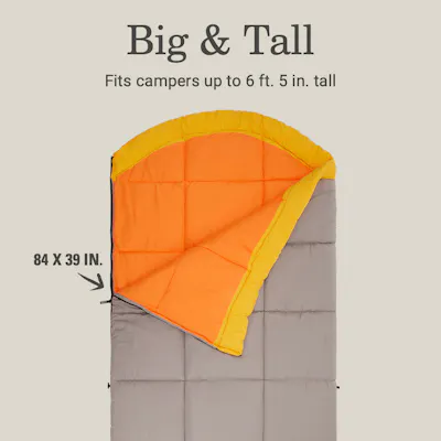 Arch Bay&trade; 15&deg;F Big & Tall Sleeping Bag