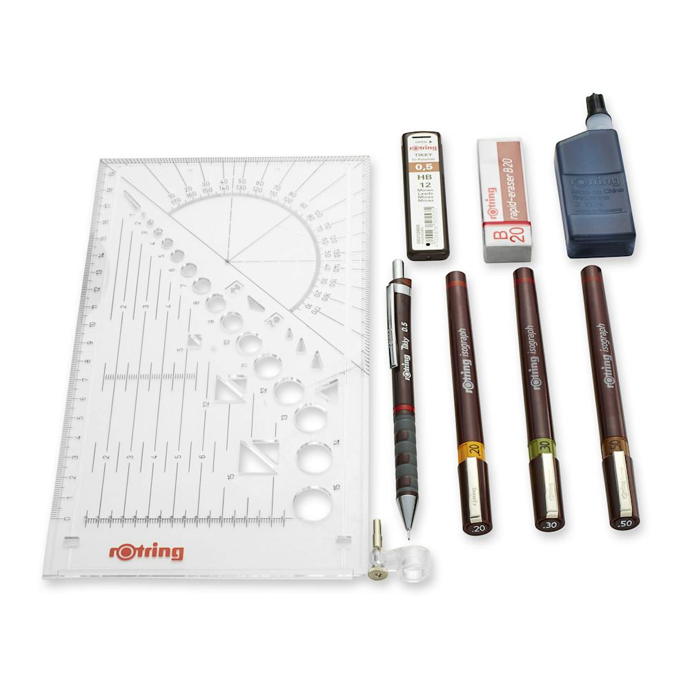 rotring isograph ロットリング イソグラフ 製図ペン セット cc25a972-053e-37d7-b9c9-