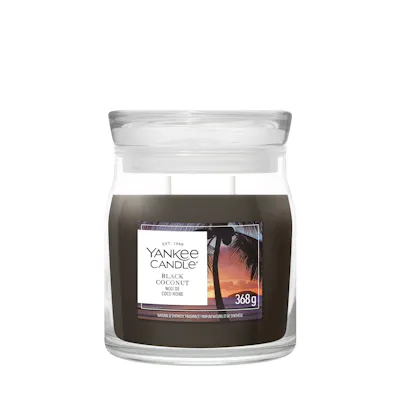 Black Coconut Candle