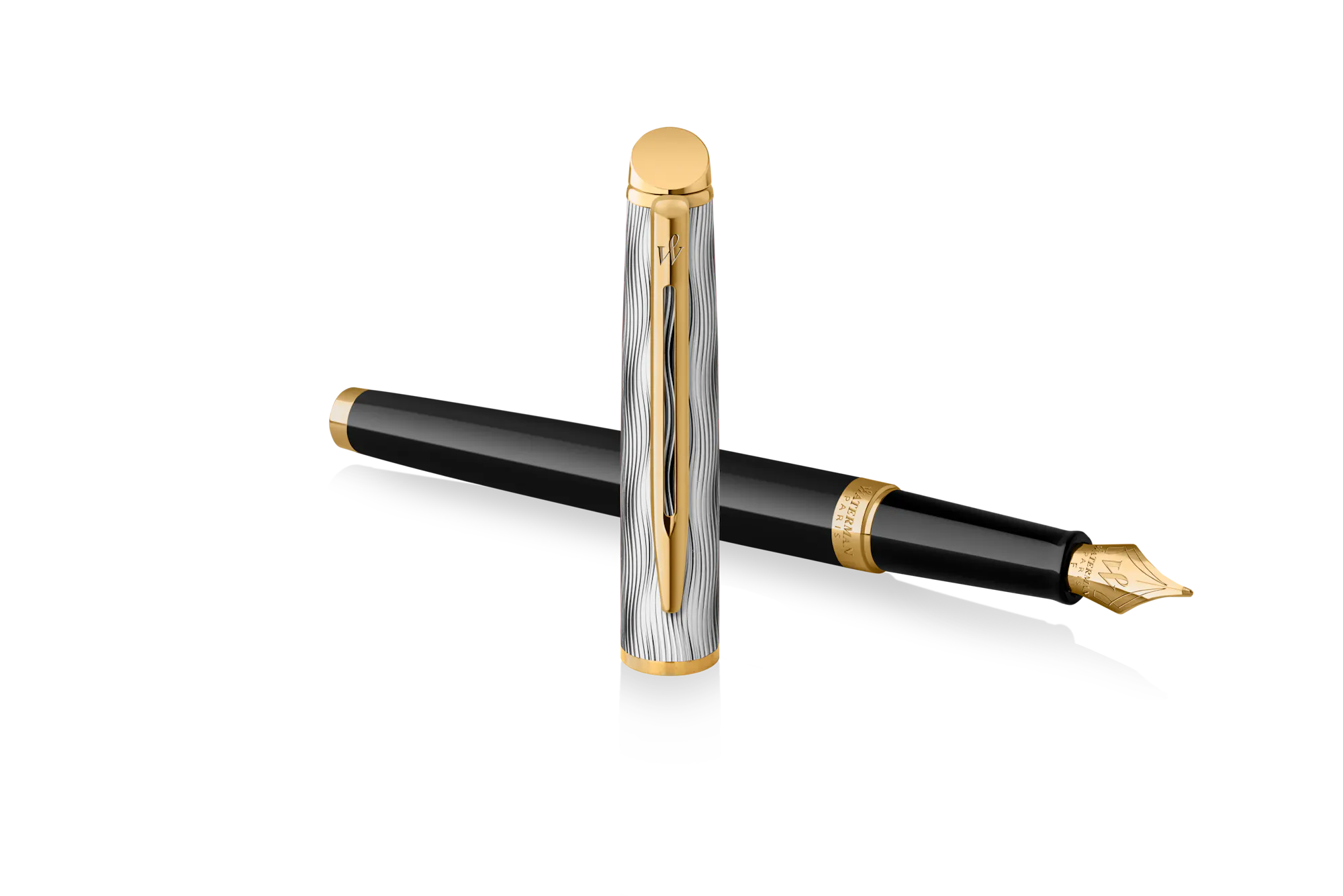Stylo Plume Waterman Ici Et Là - Pointe F Fine - État Correct Pour écriture élégante