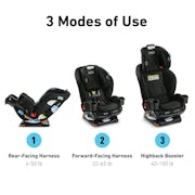 Extend2Fit® 3-in-1 Car Seat featuring Anti-Rebound Bar