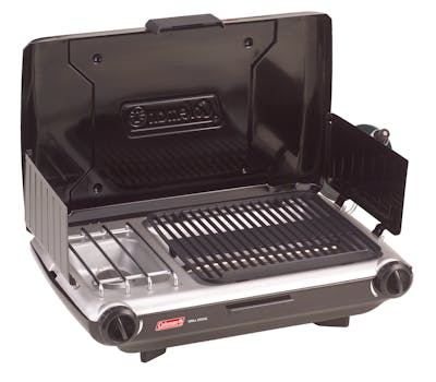 Tabletop Propane Gas Camping Grill/Stove, 2-Burner