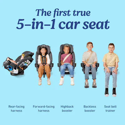 4Ever&reg; DLX Grad 5-in-1 Slim Car Seat