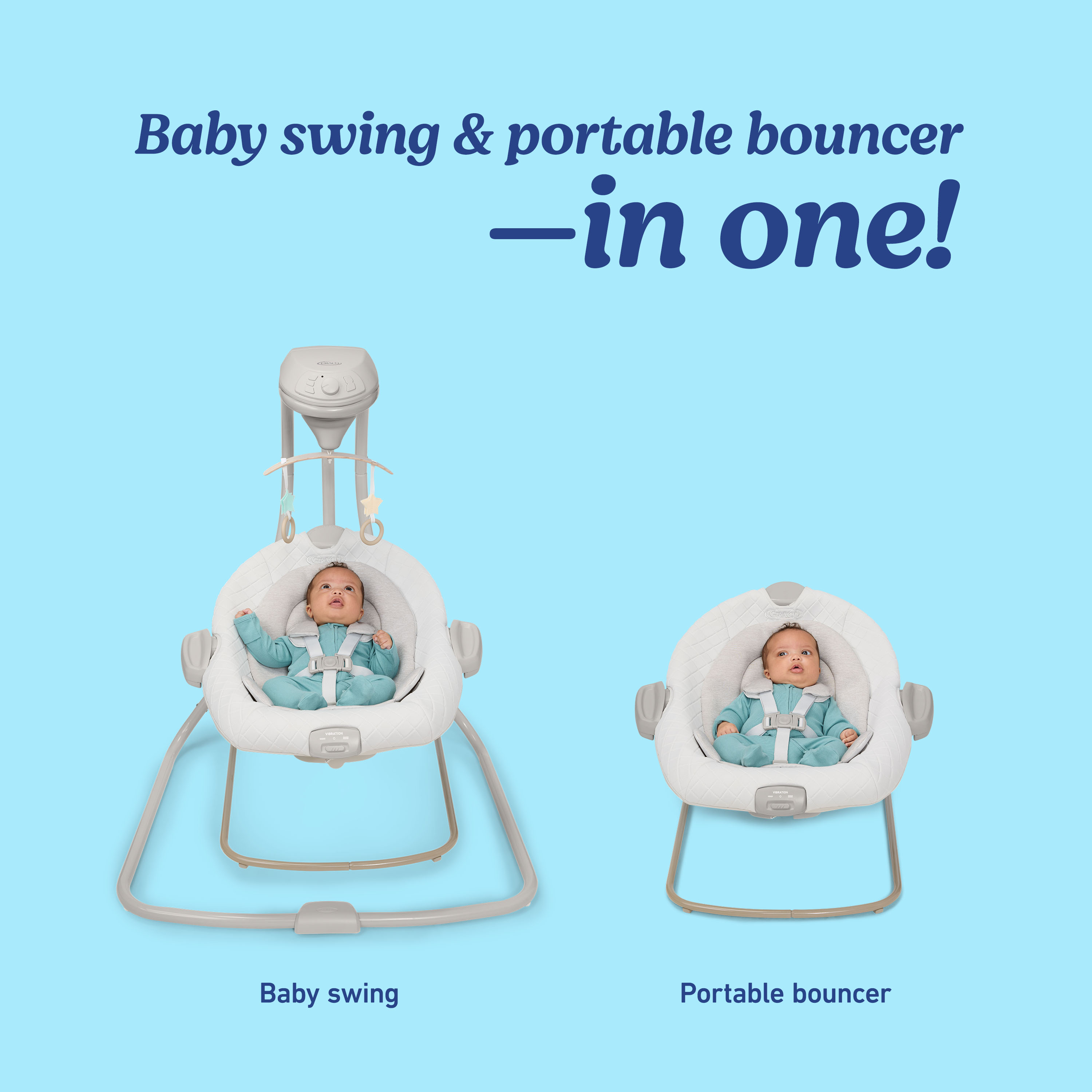 DuetConnect™ LX Baby Swing and Bouncer | Graco Baby