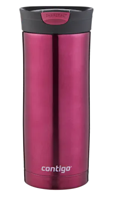 Taza de viaje Huron de acero inoxidable con tapa SNAPSEAL&trade;, 473 ml