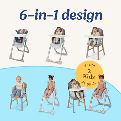 DuoDiner&reg; DLX 6-in-1 Highchair