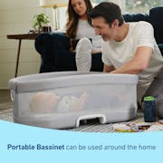DreamMore™ Bedside Bassinet Deluxe with Calming Motion