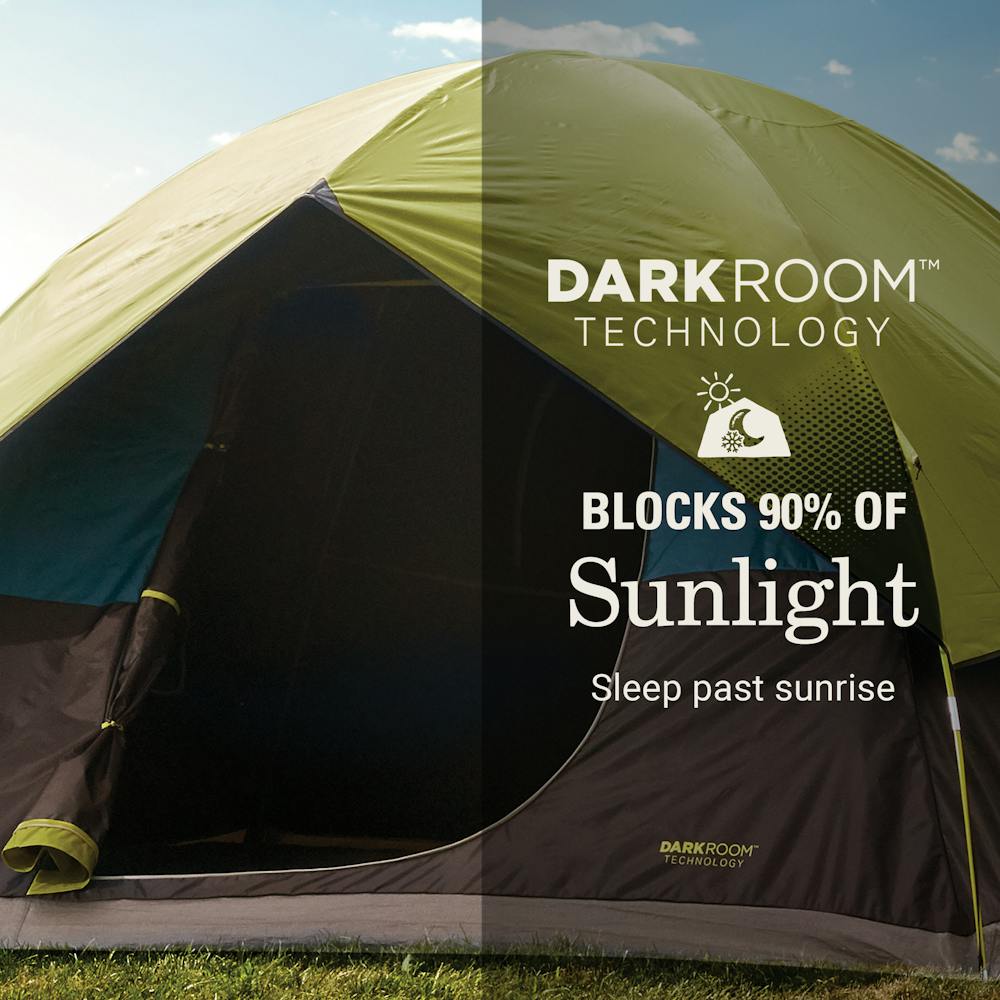 6-Person Dark Room Sundome Tent Coleman