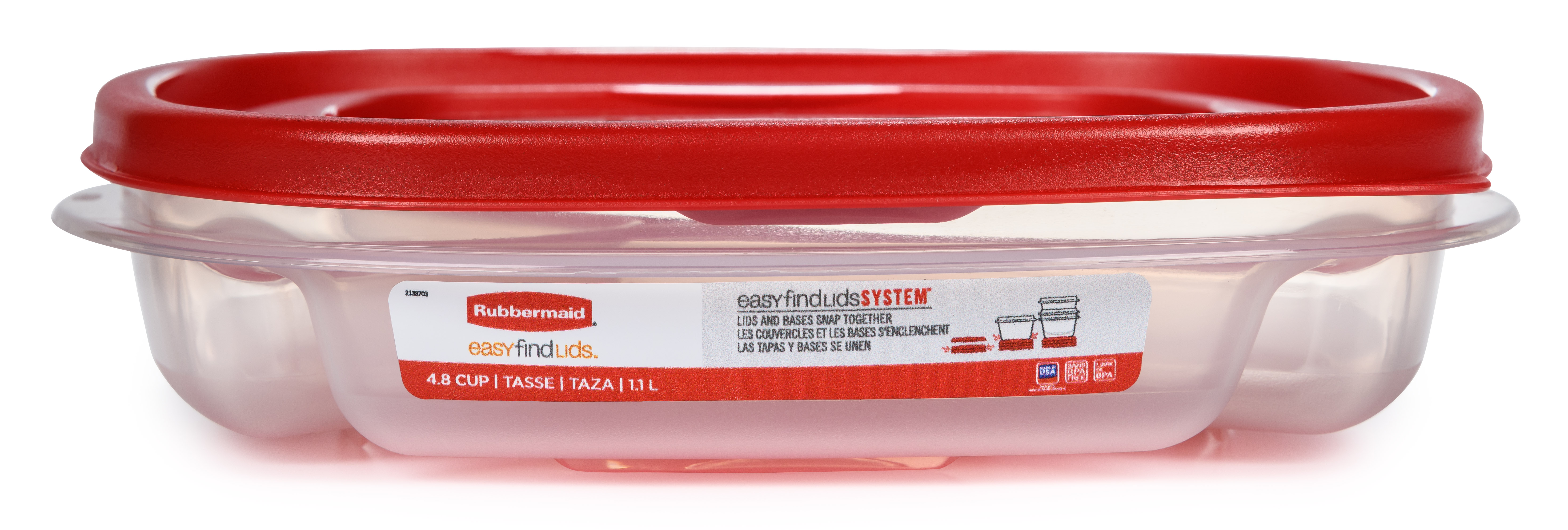 EasyFindLids™ Food Storage Containers | Rubbermaid®