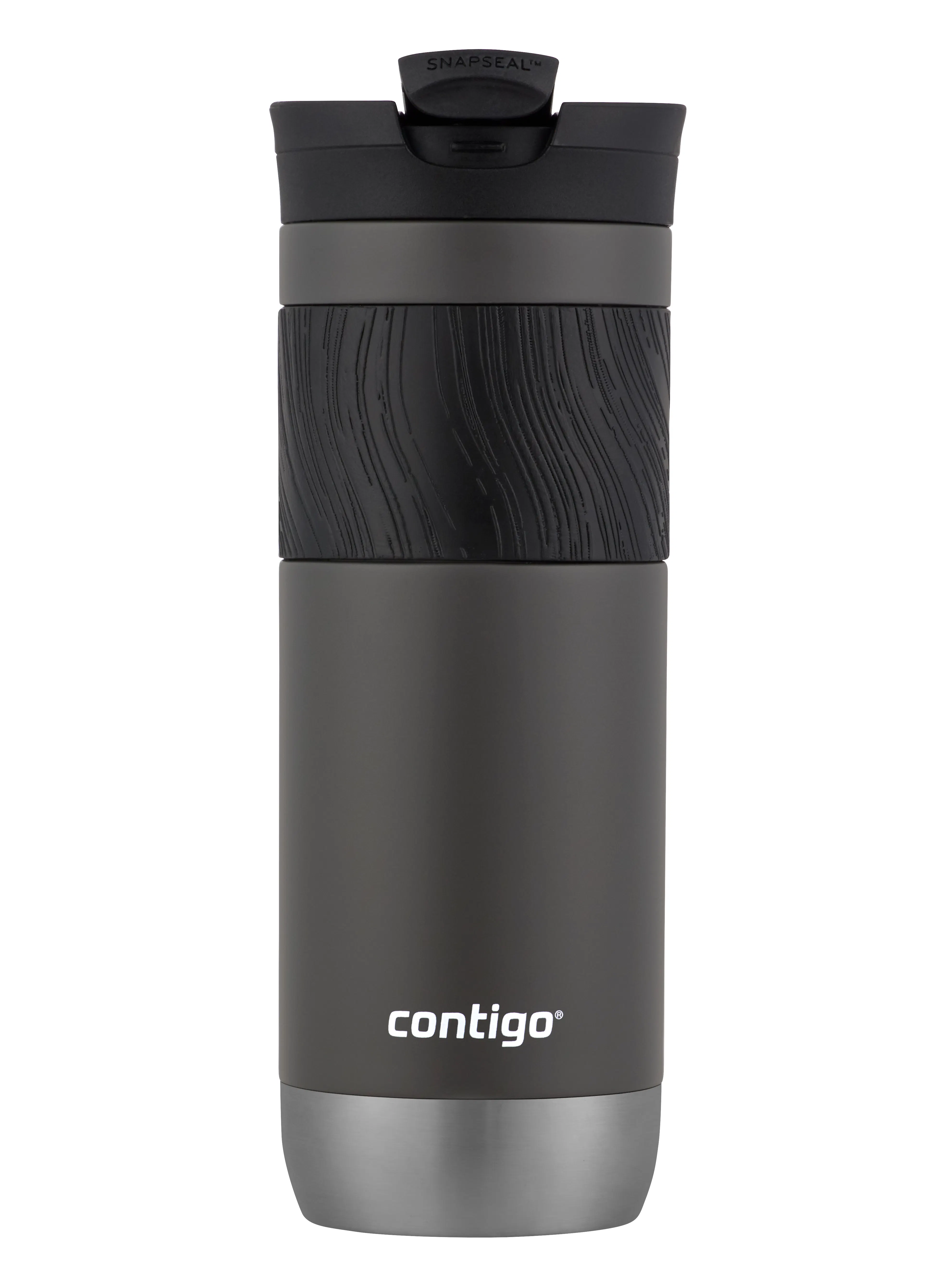 Byron 2.0 Stainless Steel Travel Mug with SNAPSEAL Lid and Grip, 20 oz,  2-Pack | Contigo