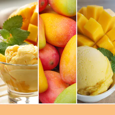 Mango Ice Cream Candle