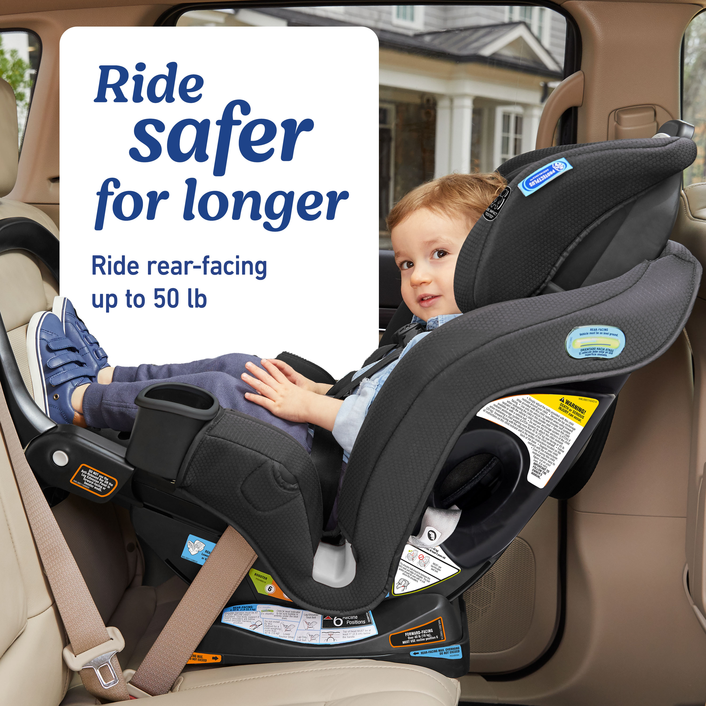 Extend2Fit® 3-in-1 Car Seat featuring Anti-Rebound Bar Graco Baby
