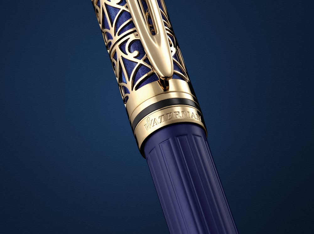 トフィ WATERMAN  PARIS Waterman Man Bleu De Paris Limited Edition Fountain Pen