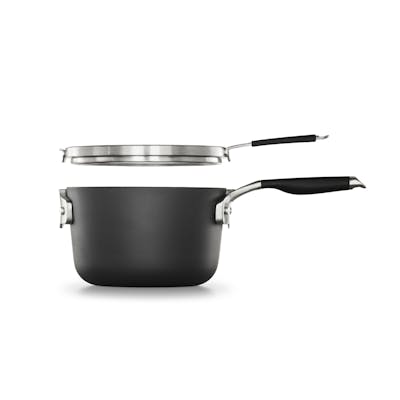 Select by Calphalon™ Space-Saving Hard-Anodized Nonstick 3.5-Quart Sauce Pan with Cover