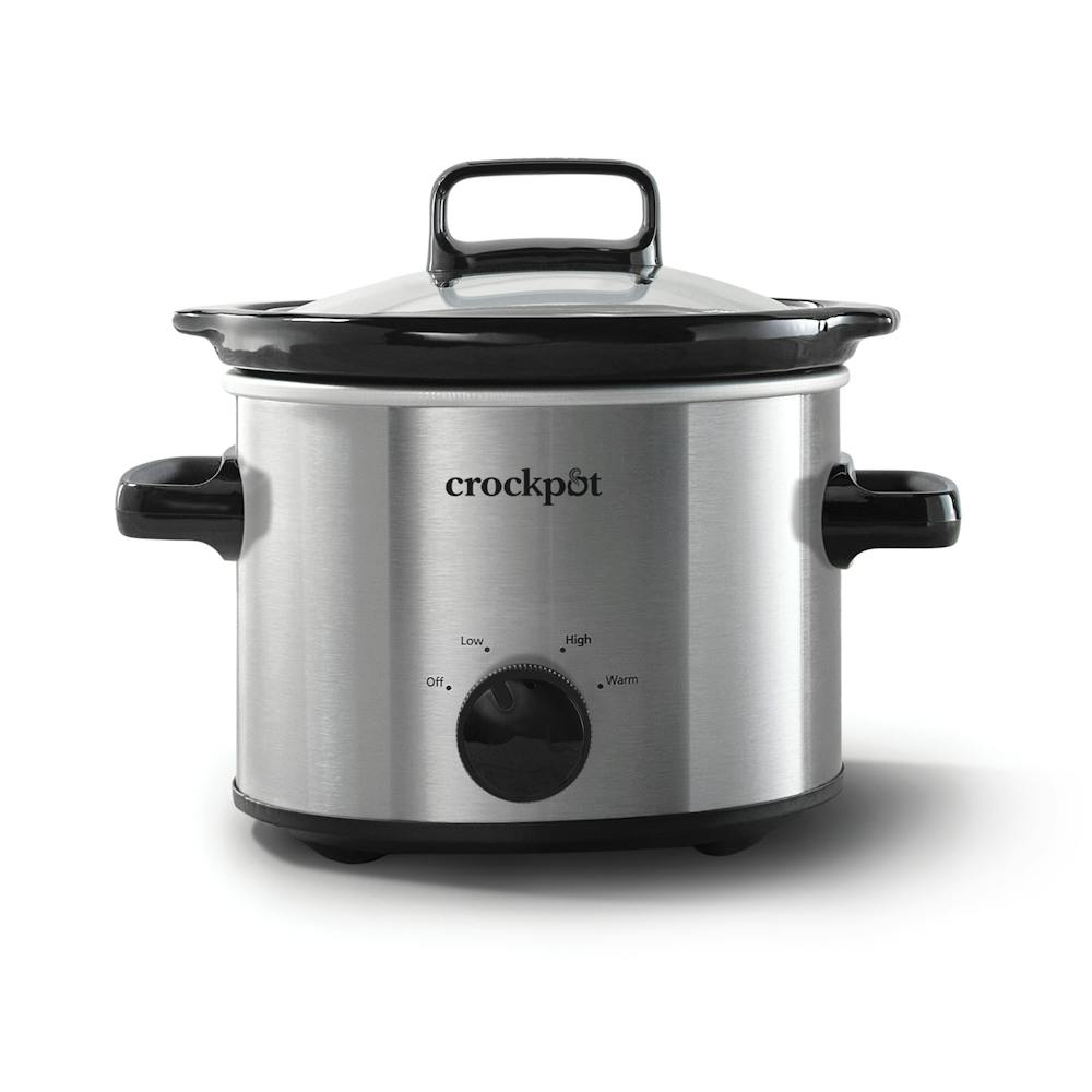 Crock-Pot® 2-Quart Classic Slow Cooker, Small Slow Cooker, Stainless ...