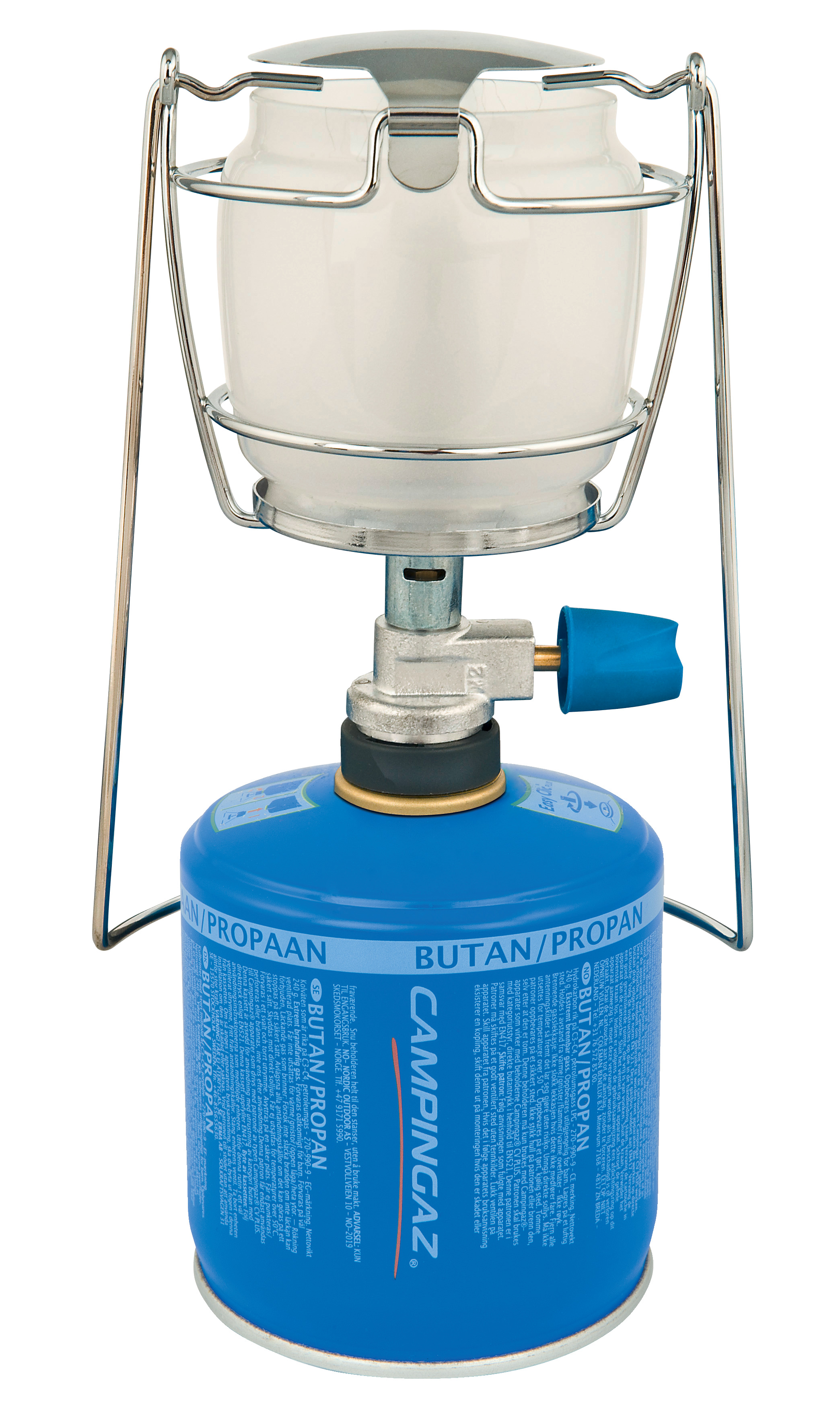 Lampe à Gaz Campingaz Lumogaz Plus - Éclairage Extérieur Sur Cartouche à Valve