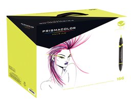 Premier® Dual-Ended Art Marker Kits, Fine and Brush Tip | Prismacolor