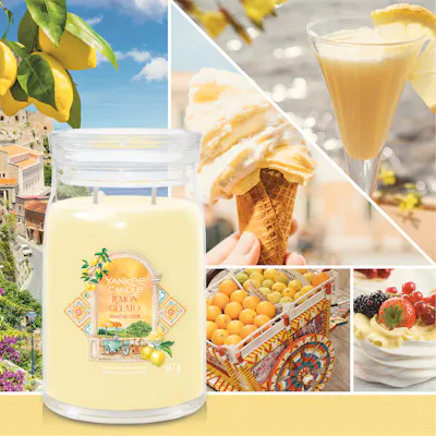 Lemon Gelato Kerze
