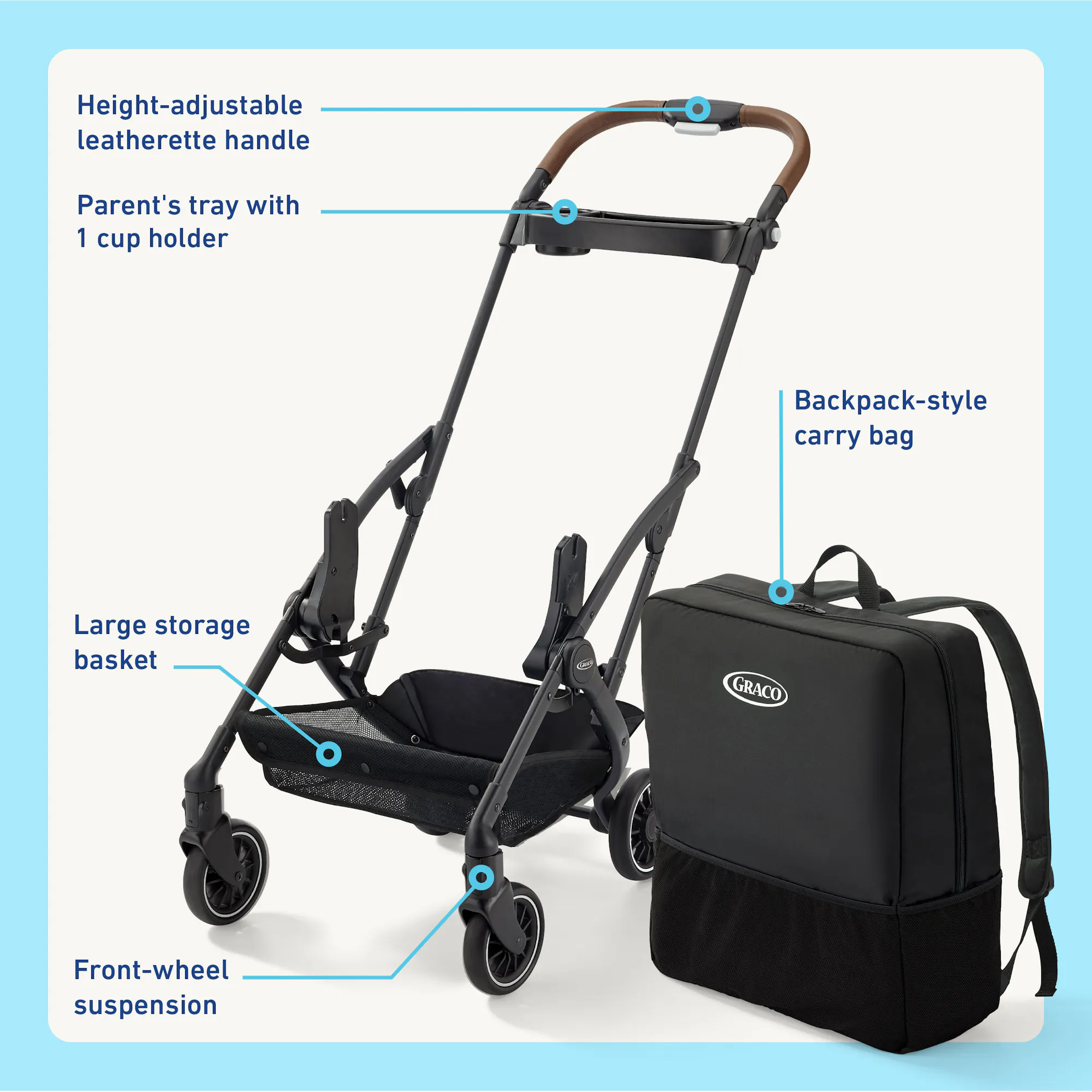 GoMax Frame Stroller | Graco Baby