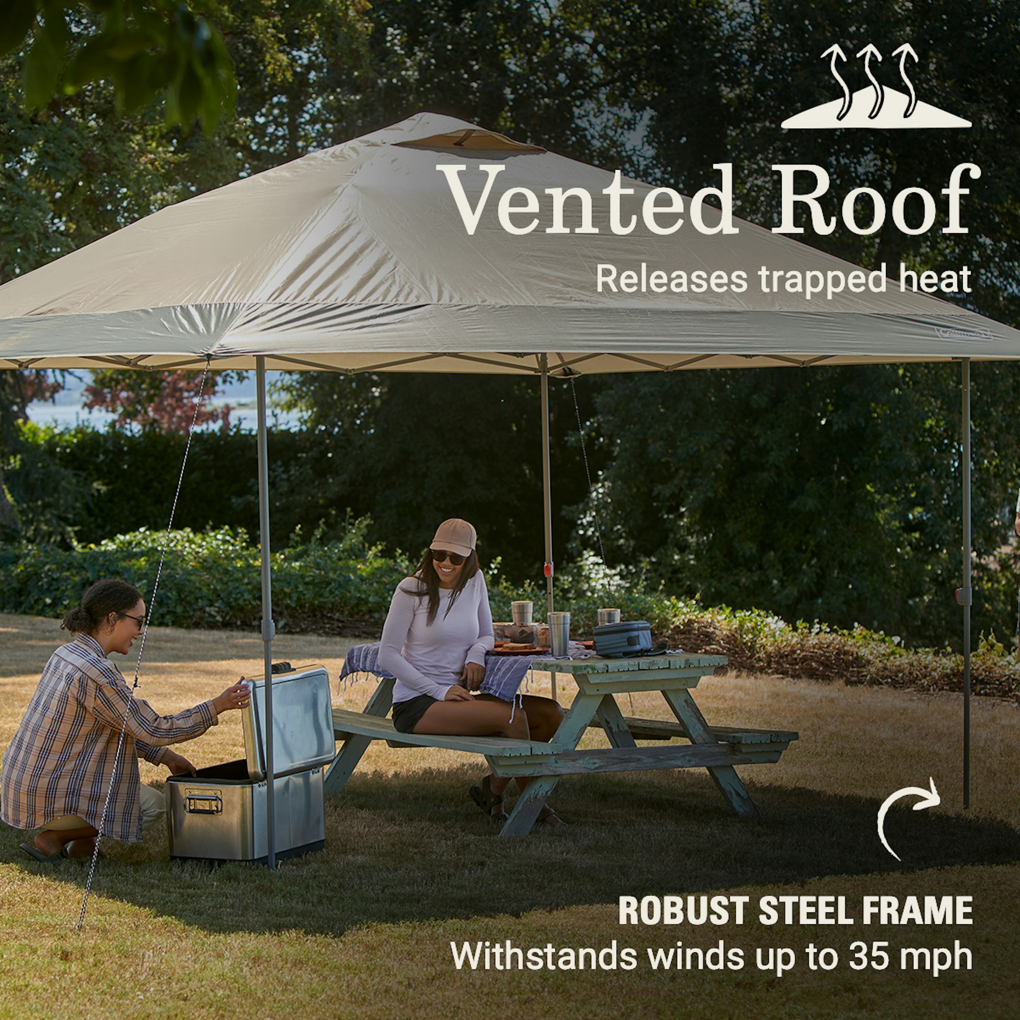 コールマン 396cm × 396cmCOLEMAN 13X13 SHELTER Coleman Instant Light 13x13 Camp Sunshade, Pop-Up, Tailgate