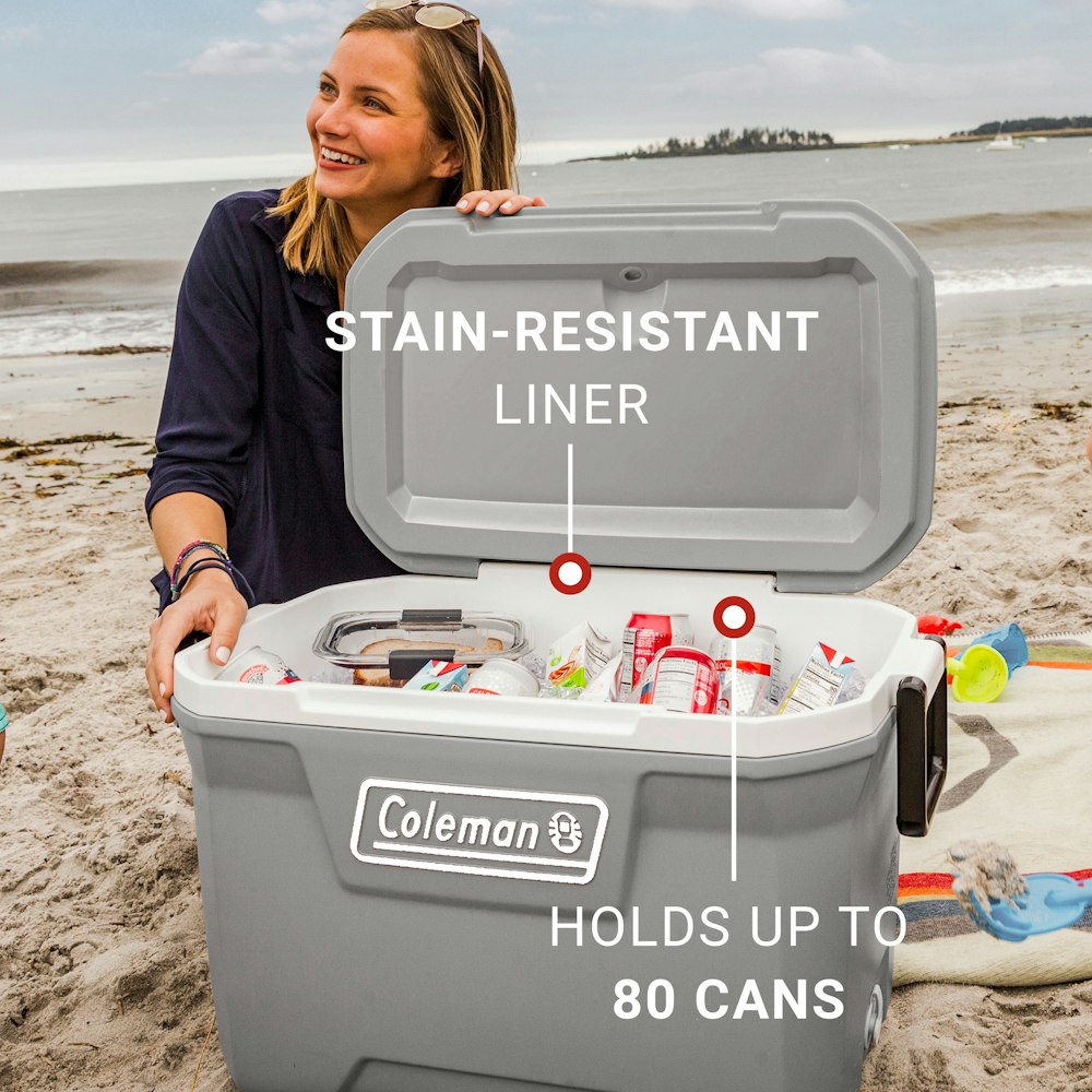 Coleman - ロッシーニン Coleman® 316 Series™ 52-Quart Ice Chest Cooler, Lakeside