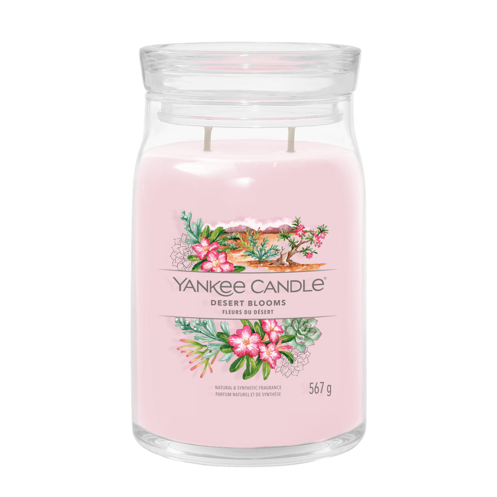 Desert Blooms Signature Large Jar Candle - Signature Large Jar Candles ...