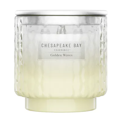 Golden Waves Candle