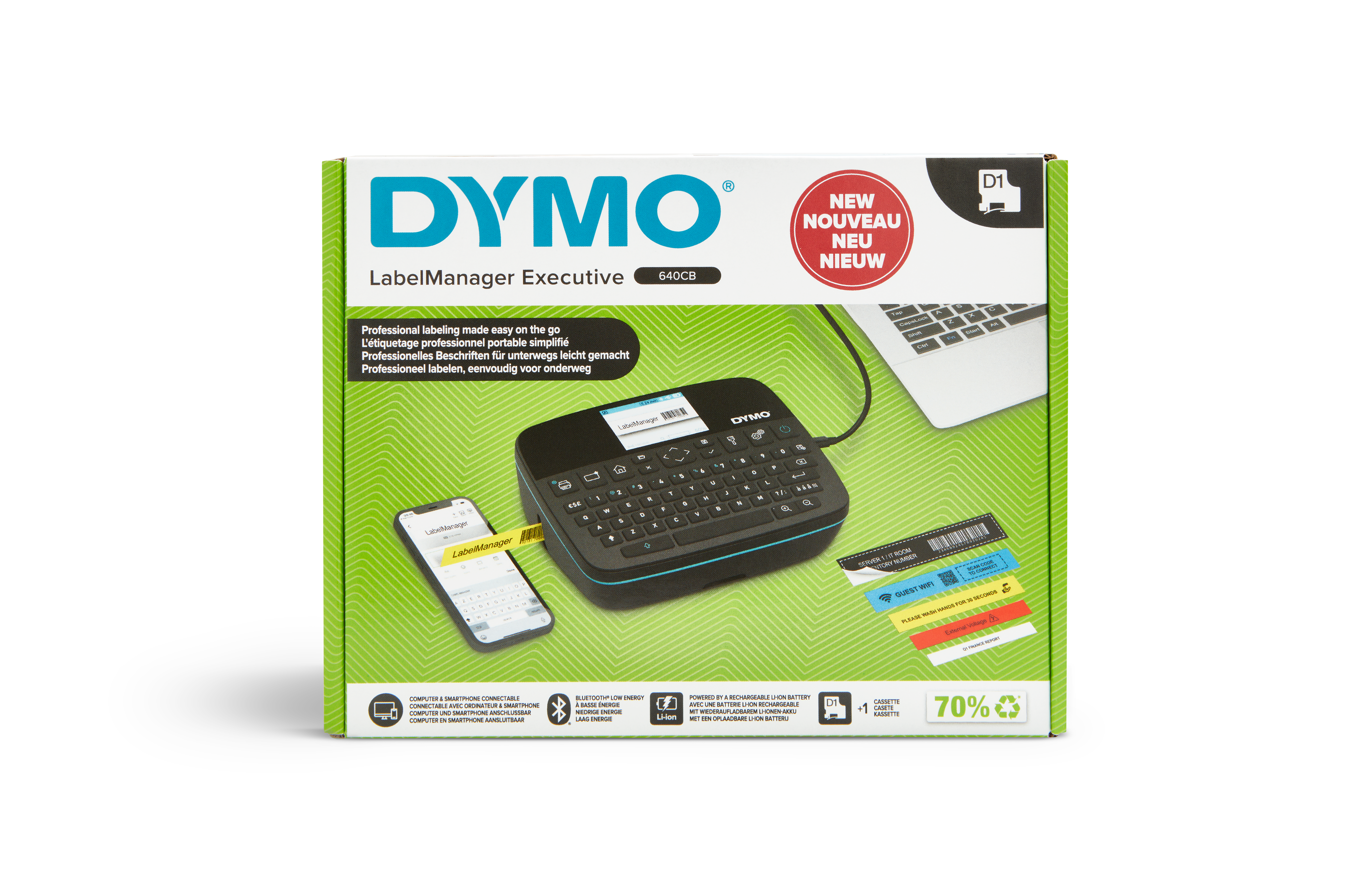 DYMO® LabelManager Executive 640 CB Box QWY Keyboard | Dymo