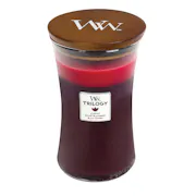 currant and spiced blackberry and black cherry trilogy large jar candle